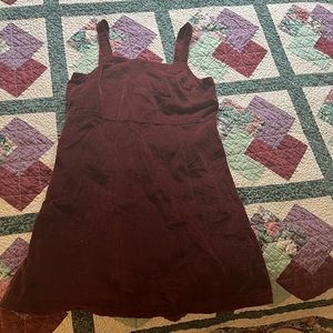 Corduroy RED dress